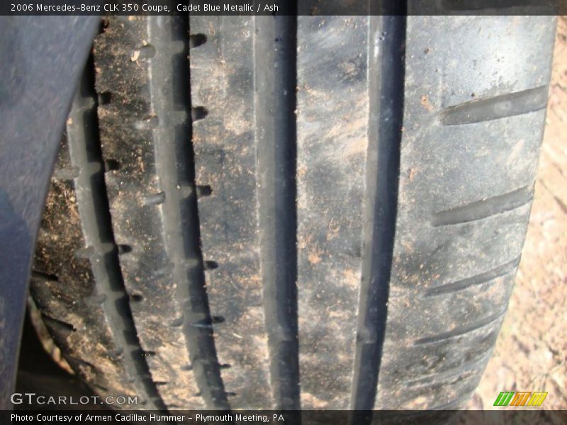 Cadet Blue Metallic / Ash 2006 Mercedes-Benz CLK 350 Coupe