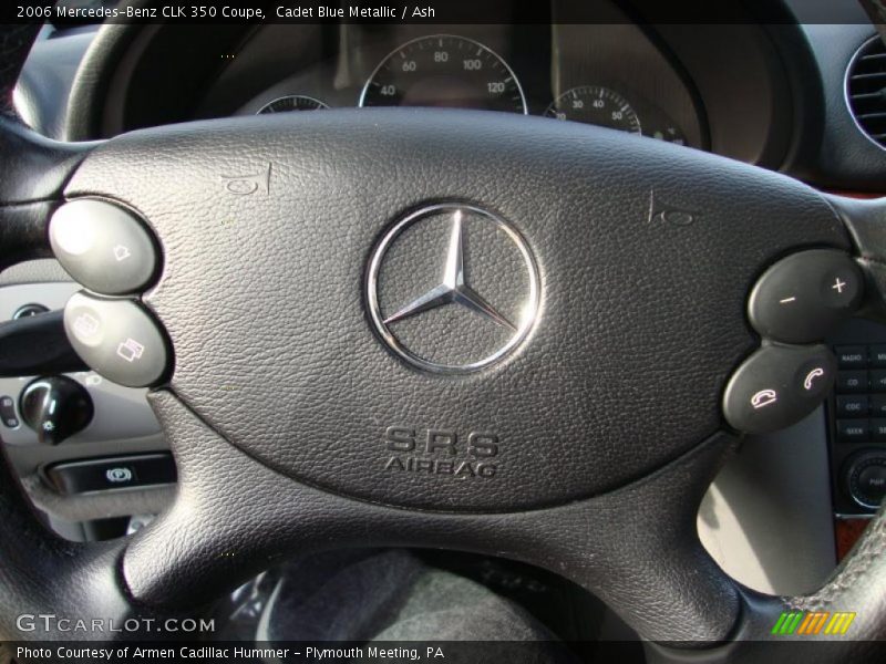 Cadet Blue Metallic / Ash 2006 Mercedes-Benz CLK 350 Coupe