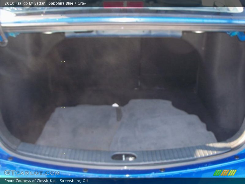 Sapphire Blue / Gray 2010 Kia Rio LX Sedan