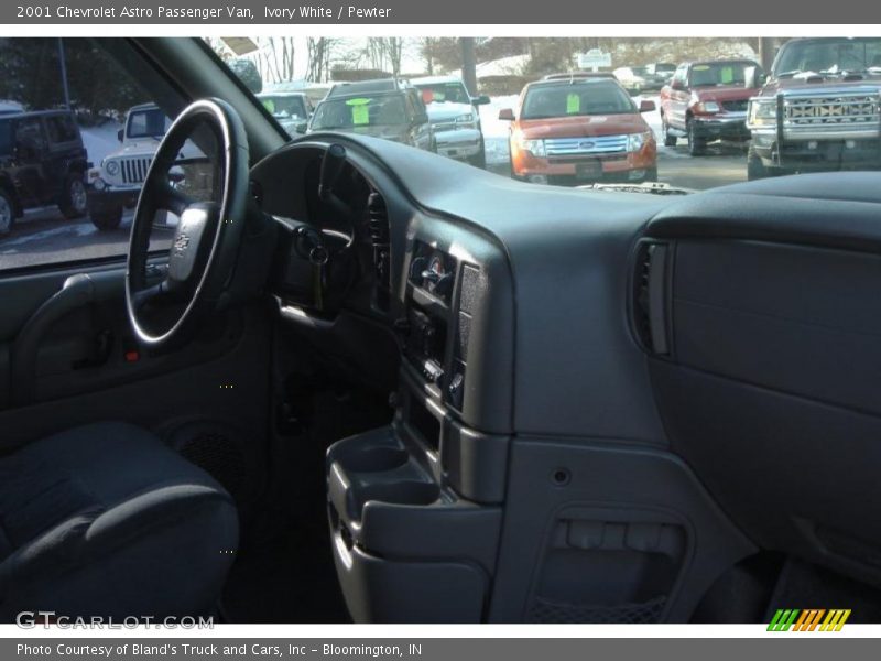 Ivory White / Pewter 2001 Chevrolet Astro Passenger Van