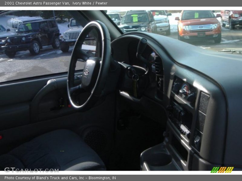 Ivory White / Pewter 2001 Chevrolet Astro Passenger Van