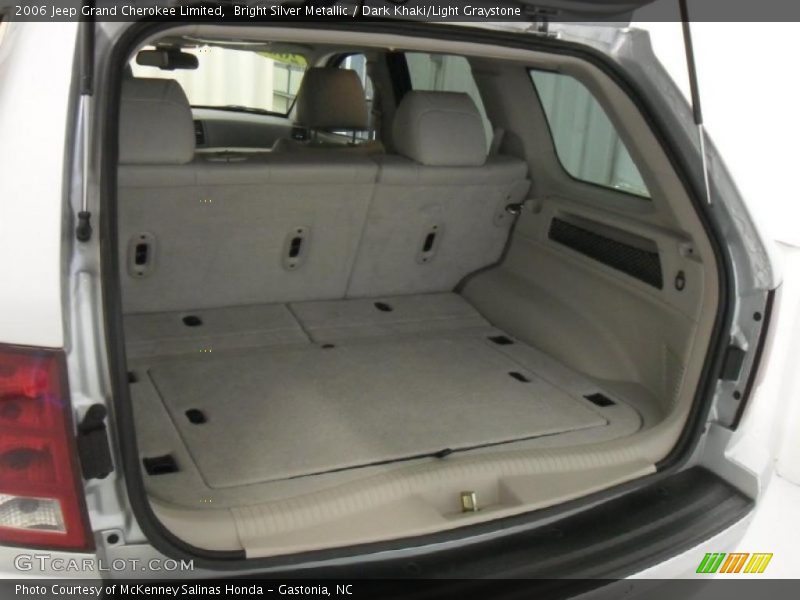 Bright Silver Metallic / Dark Khaki/Light Graystone 2006 Jeep Grand Cherokee Limited