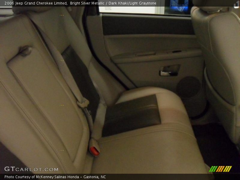 Bright Silver Metallic / Dark Khaki/Light Graystone 2006 Jeep Grand Cherokee Limited