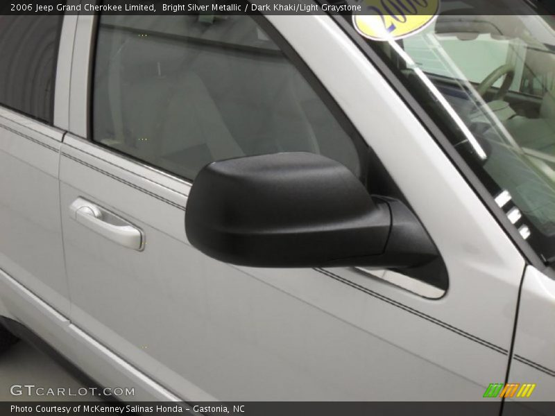 Bright Silver Metallic / Dark Khaki/Light Graystone 2006 Jeep Grand Cherokee Limited