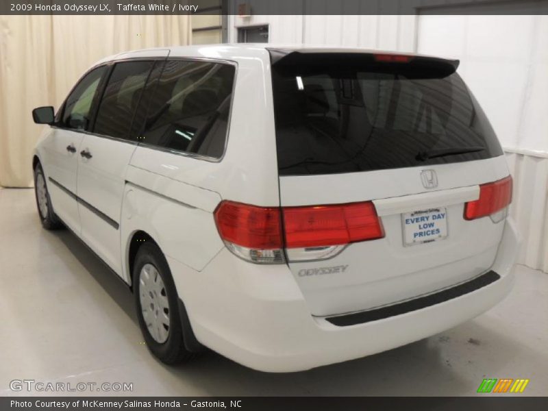 Taffeta White / Ivory 2009 Honda Odyssey LX
