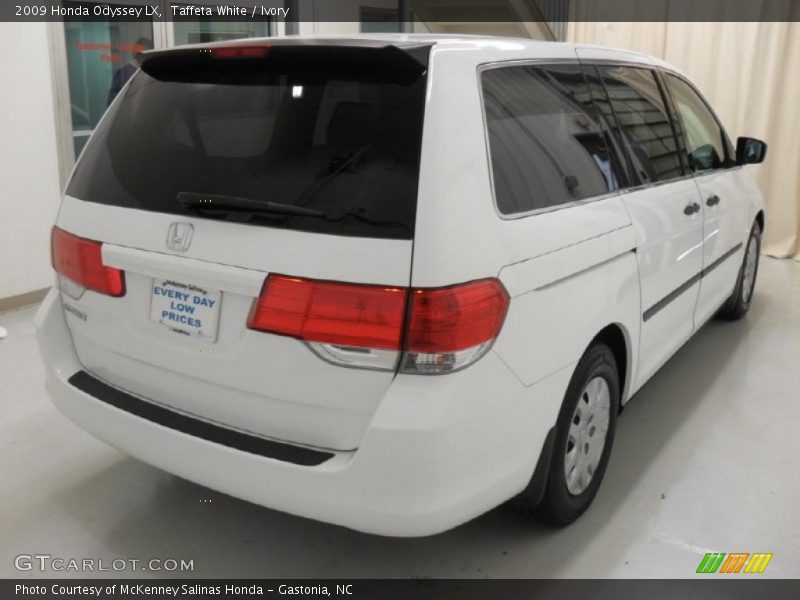 Taffeta White / Ivory 2009 Honda Odyssey LX