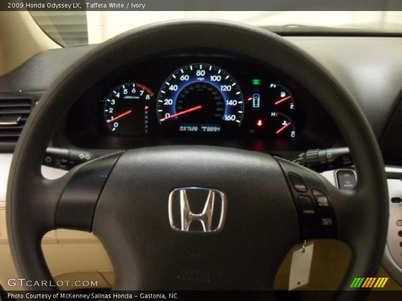 Taffeta White / Ivory 2009 Honda Odyssey LX