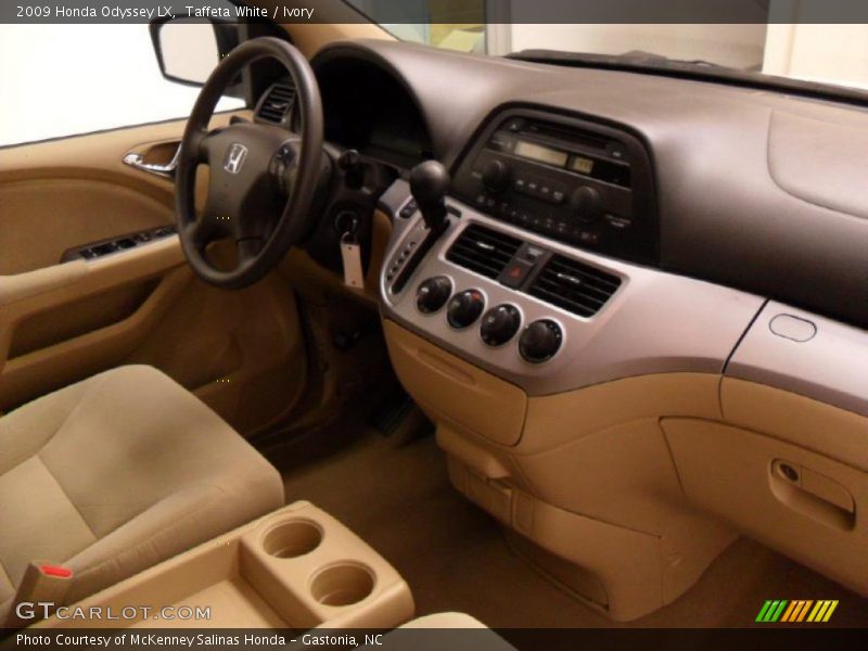 Taffeta White / Ivory 2009 Honda Odyssey LX
