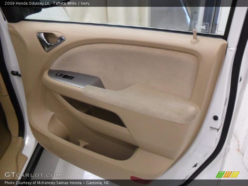 Taffeta White / Ivory 2009 Honda Odyssey LX