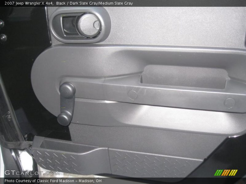 Black / Dark Slate Gray/Medium Slate Gray 2007 Jeep Wrangler X 4x4