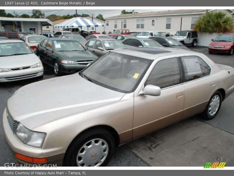 Cashmere Beige Metallic / Beige 1997 Lexus LS 400