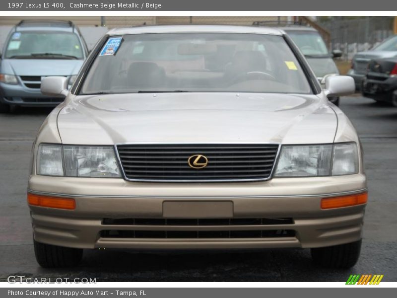 Cashmere Beige Metallic / Beige 1997 Lexus LS 400