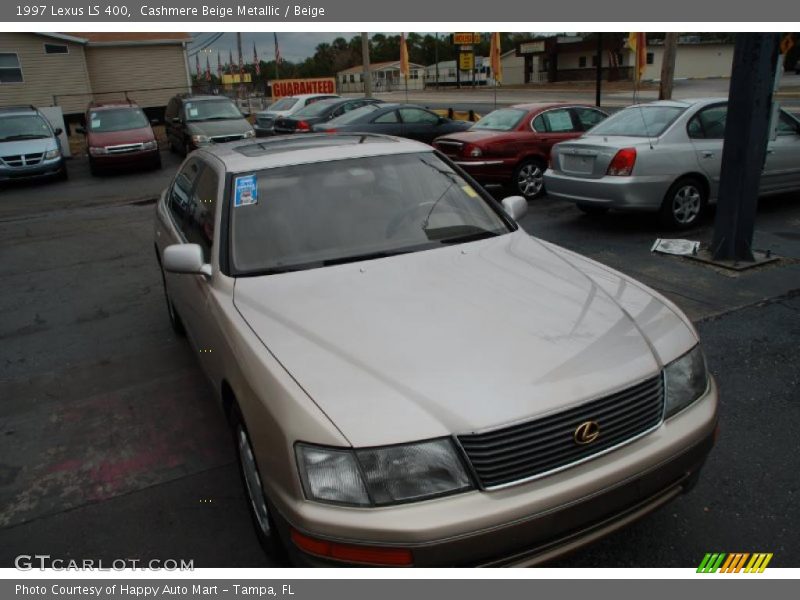 Cashmere Beige Metallic / Beige 1997 Lexus LS 400