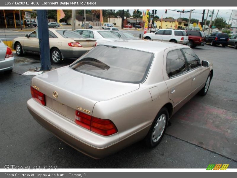 Cashmere Beige Metallic / Beige 1997 Lexus LS 400