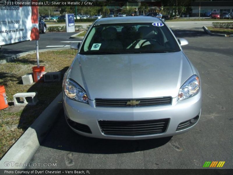Silver Ice Metallic / Gray 2011 Chevrolet Impala LT