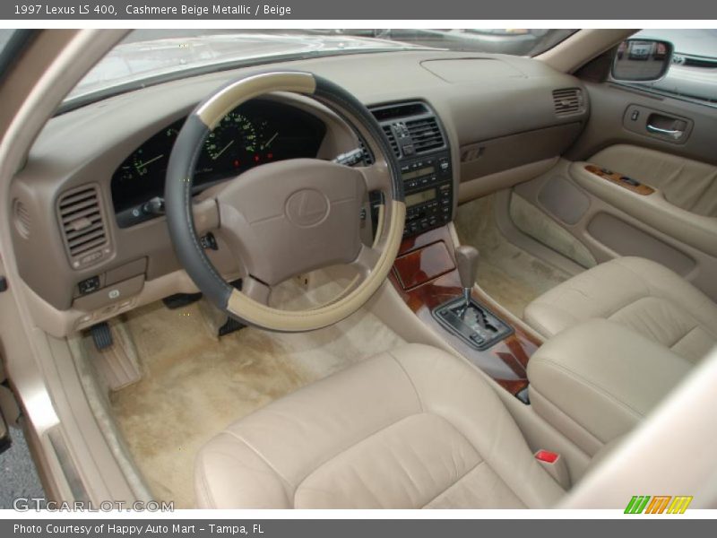 Beige Interior - 1997 LS 400 