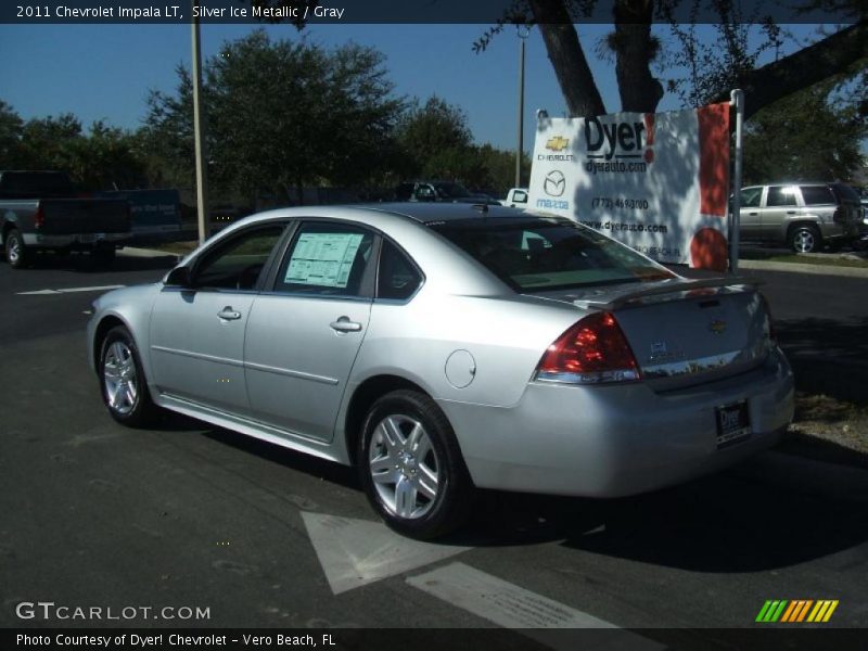Silver Ice Metallic / Gray 2011 Chevrolet Impala LT