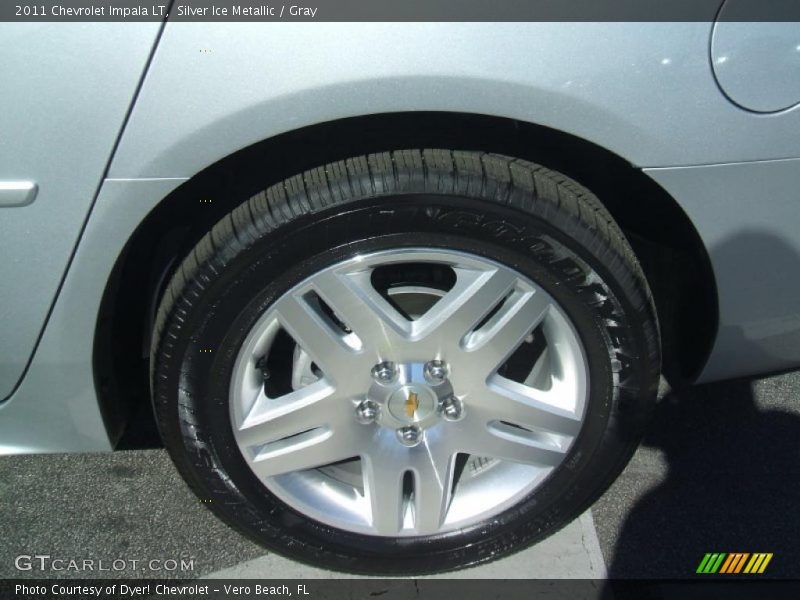 Silver Ice Metallic / Gray 2011 Chevrolet Impala LT
