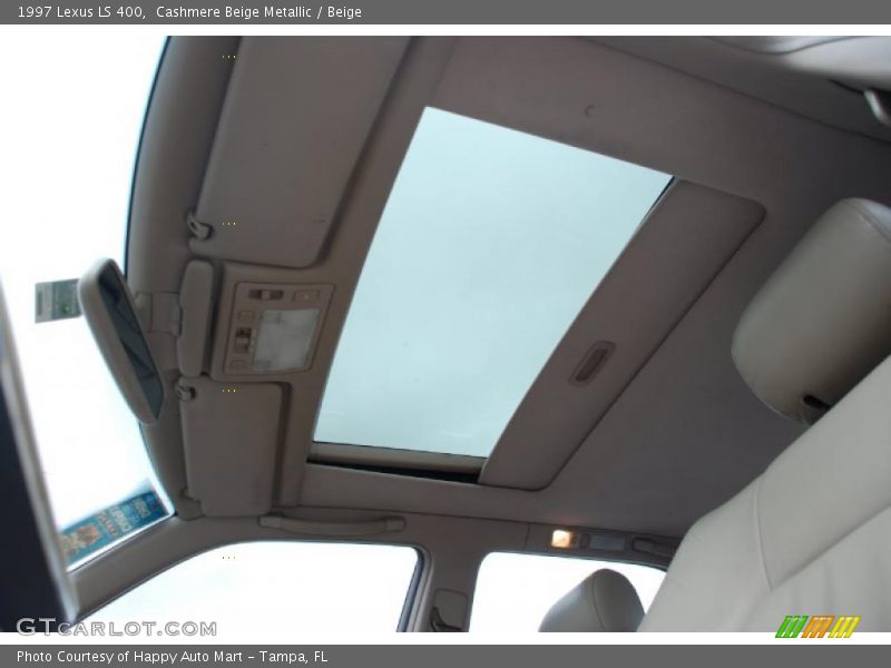 Sunroof of 1997 LS 400