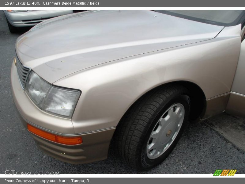 Cashmere Beige Metallic / Beige 1997 Lexus LS 400