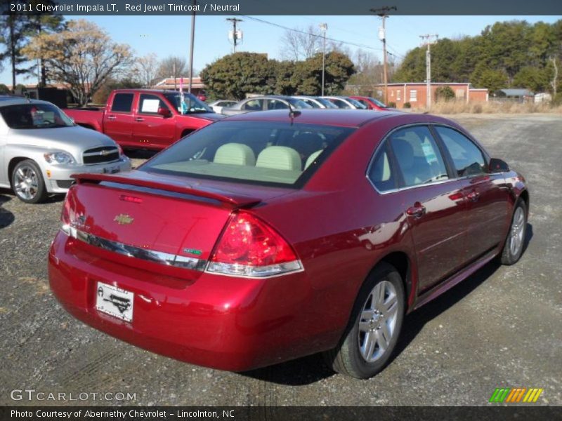 Red Jewel Tintcoat / Neutral 2011 Chevrolet Impala LT