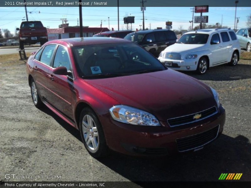 Red Jewel Tintcoat / Neutral 2011 Chevrolet Impala LT