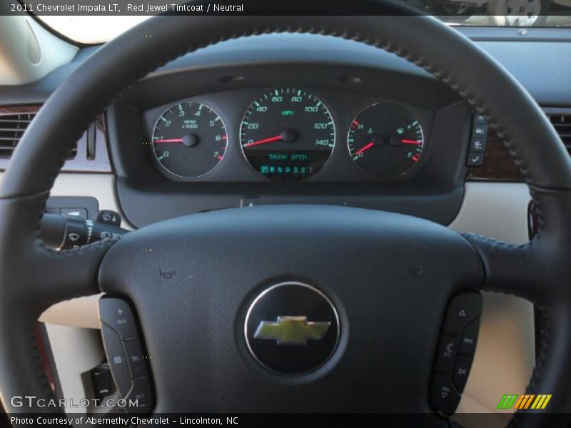 Red Jewel Tintcoat / Neutral 2011 Chevrolet Impala LT