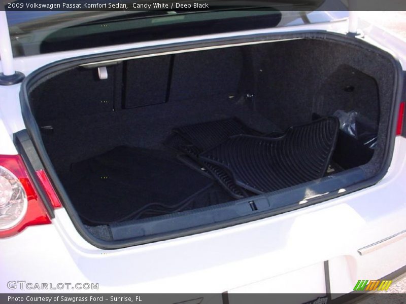 Candy White / Deep Black 2009 Volkswagen Passat Komfort Sedan