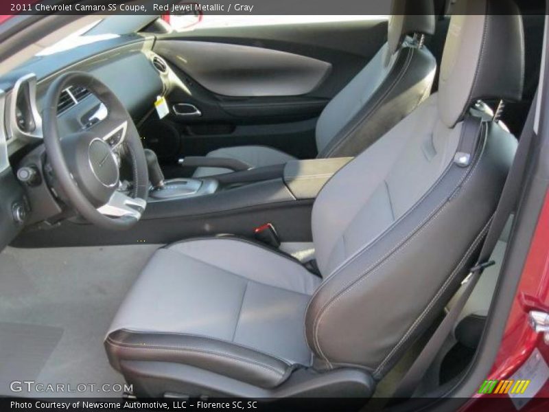  2011 Camaro SS Coupe Gray Interior