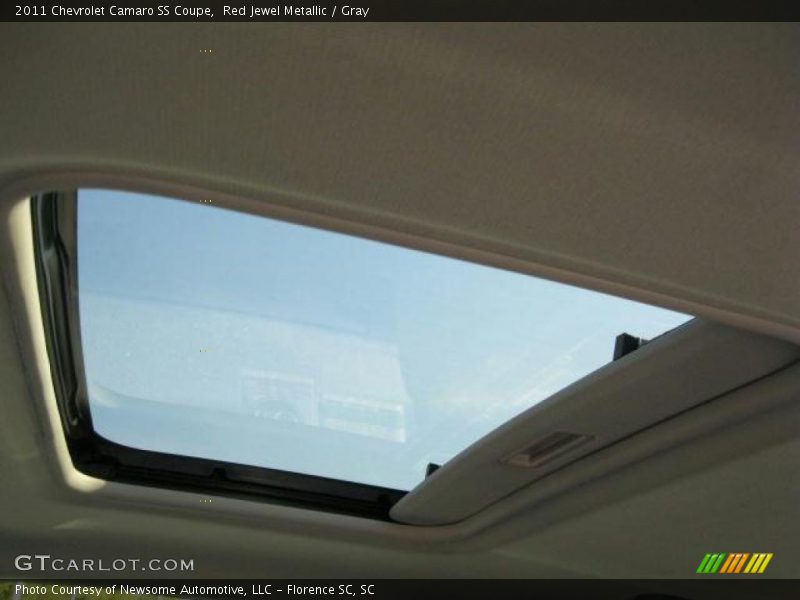 Red Jewel Metallic / Gray 2011 Chevrolet Camaro SS Coupe
