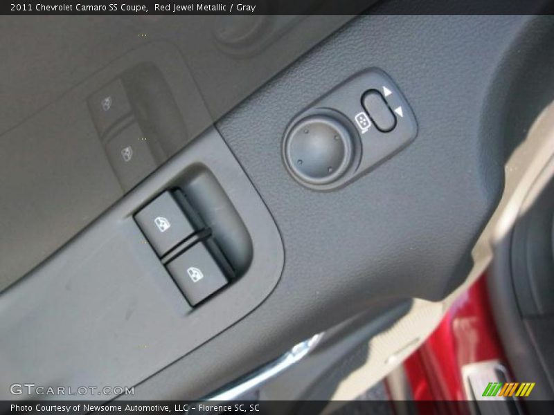 Red Jewel Metallic / Gray 2011 Chevrolet Camaro SS Coupe