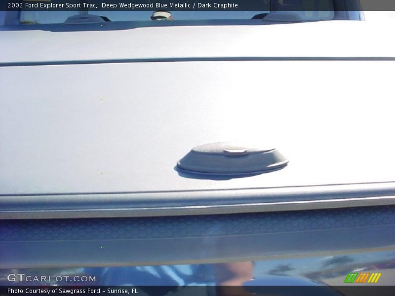 Deep Wedgewood Blue Metallic / Dark Graphite 2002 Ford Explorer Sport Trac