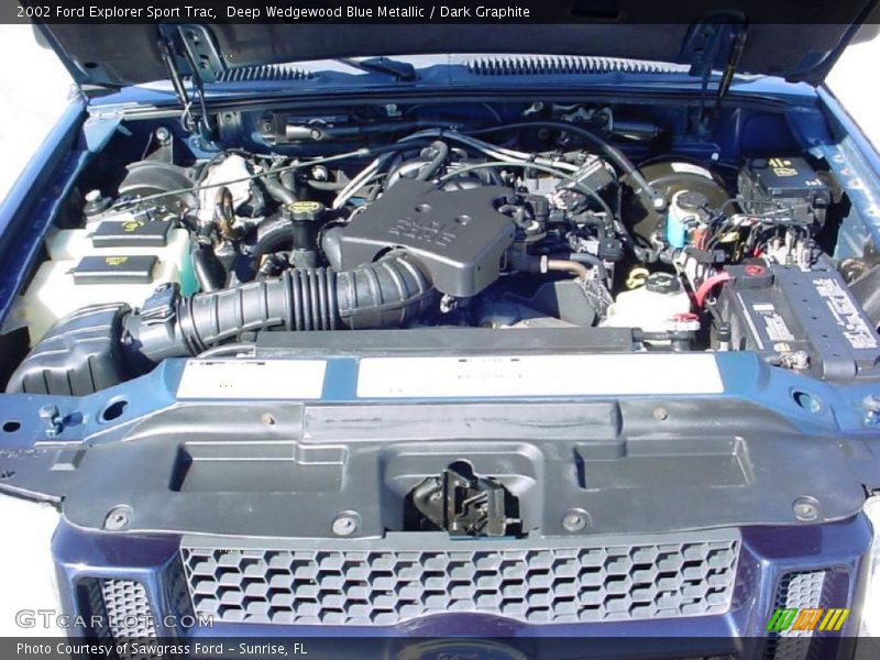  2002 Explorer Sport Trac  Engine - 4.0 Liter SOHC 12-Valve V6