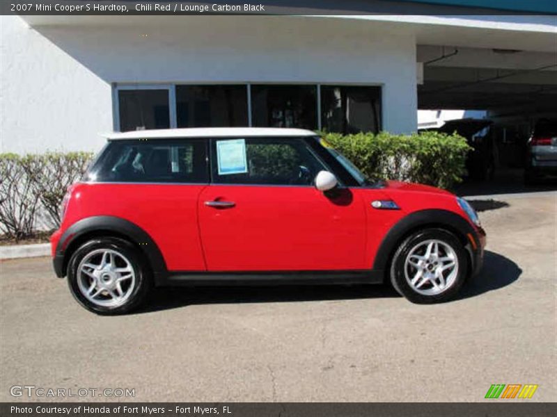 Chili Red / Lounge Carbon Black 2007 Mini Cooper S Hardtop