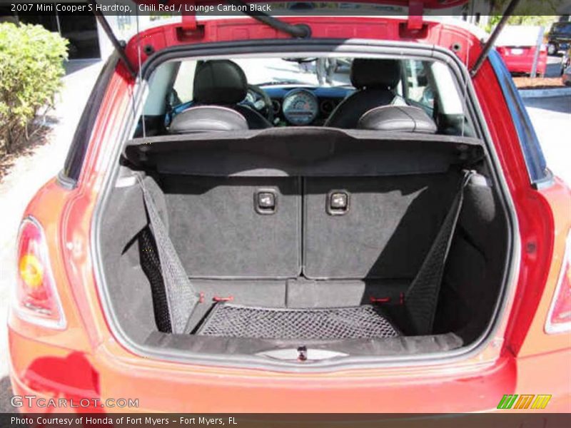 Chili Red / Lounge Carbon Black 2007 Mini Cooper S Hardtop