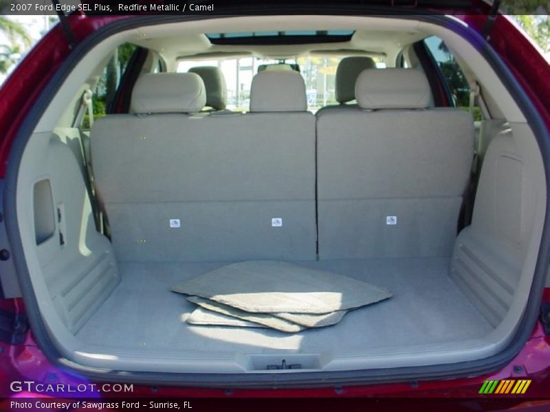 Redfire Metallic / Camel 2007 Ford Edge SEL Plus