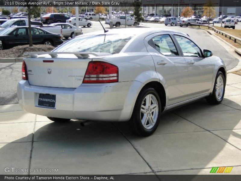 Bright Silver Metallic / Dark Slate Gray 2010 Dodge Avenger R/T
