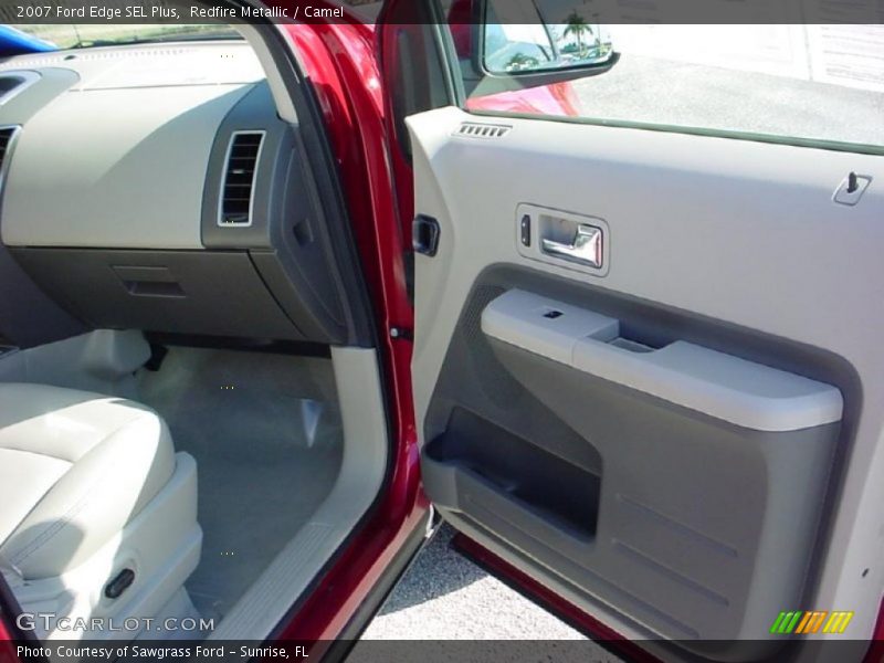 Redfire Metallic / Camel 2007 Ford Edge SEL Plus