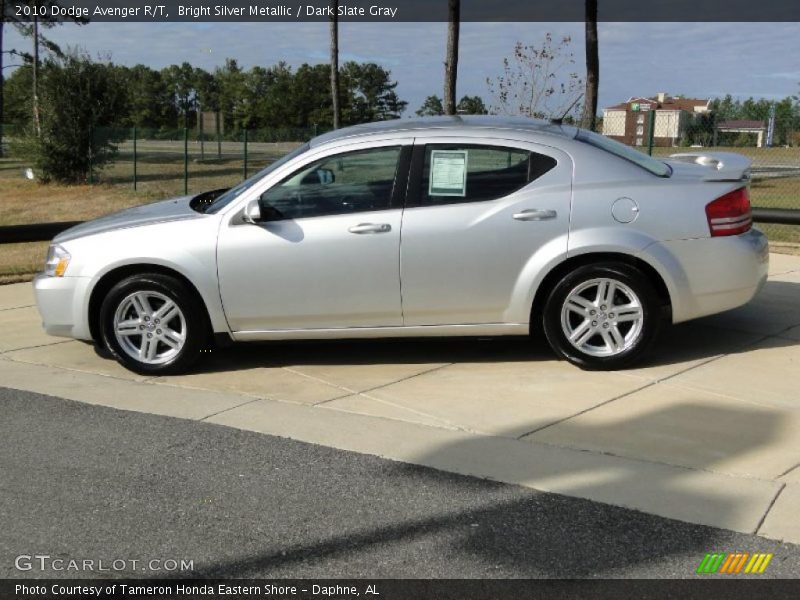 Bright Silver Metallic / Dark Slate Gray 2010 Dodge Avenger R/T
