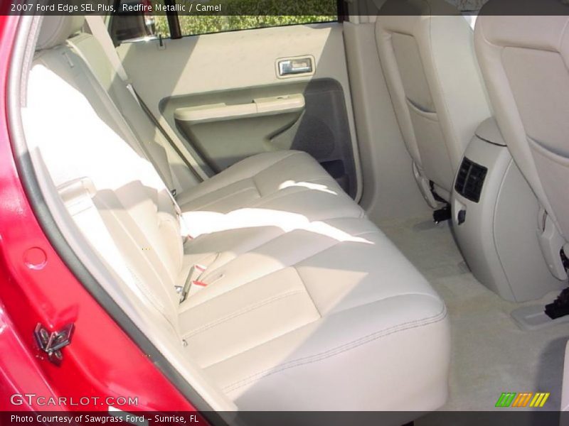 Redfire Metallic / Camel 2007 Ford Edge SEL Plus