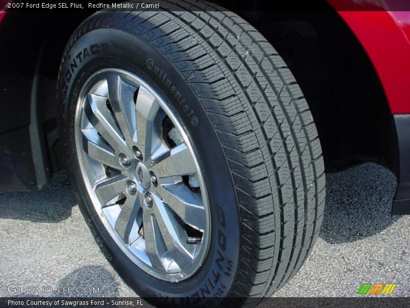 Redfire Metallic / Camel 2007 Ford Edge SEL Plus