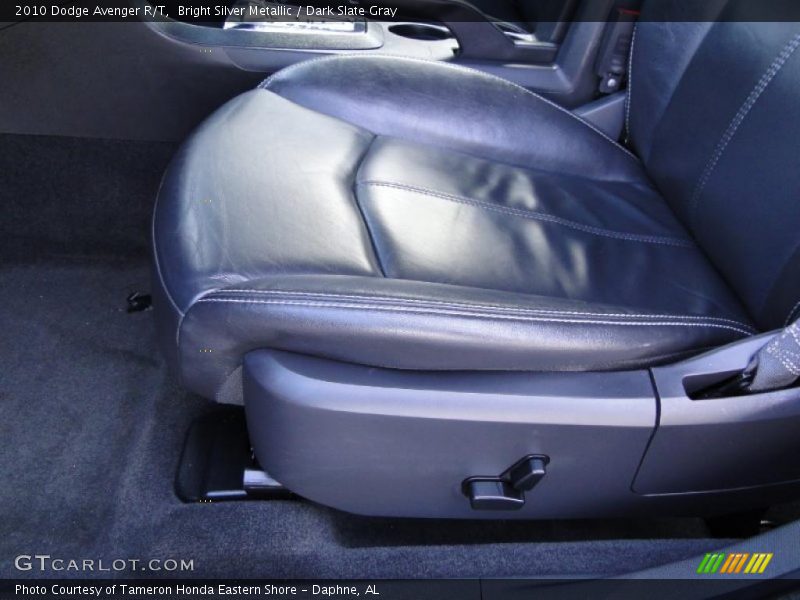 Bright Silver Metallic / Dark Slate Gray 2010 Dodge Avenger R/T
