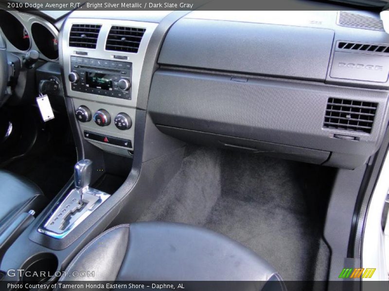Bright Silver Metallic / Dark Slate Gray 2010 Dodge Avenger R/T