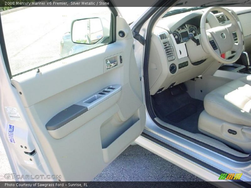 Silver Metallic / Stone 2008 Mercury Mariner V6 Premier