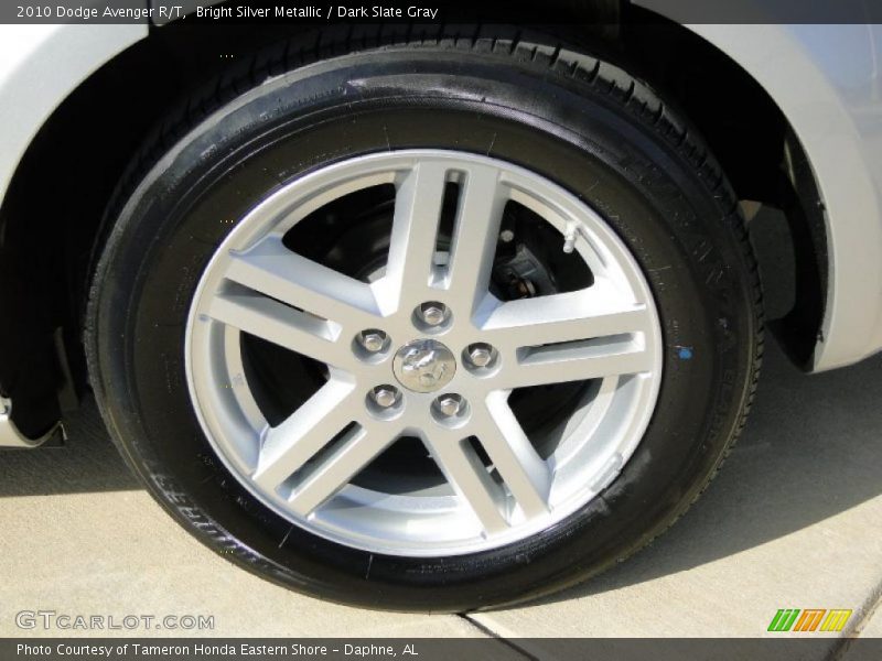 Bright Silver Metallic / Dark Slate Gray 2010 Dodge Avenger R/T