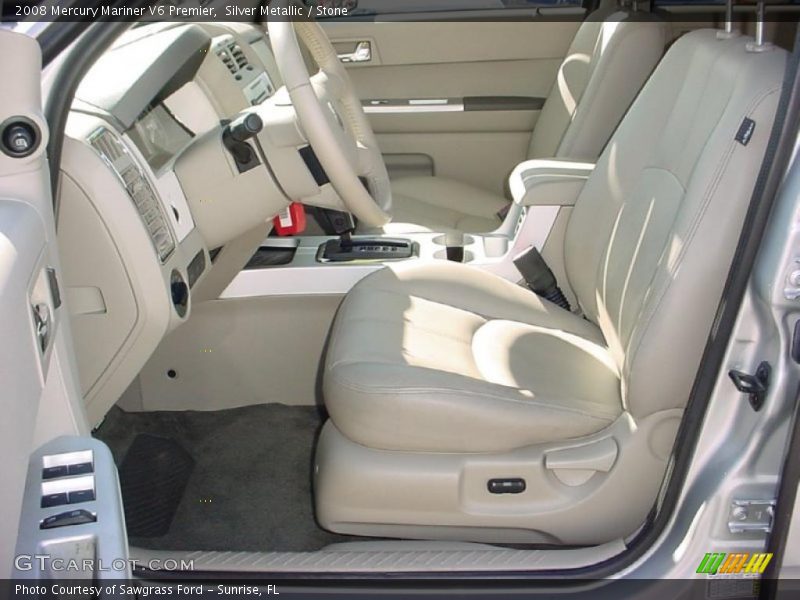 Silver Metallic / Stone 2008 Mercury Mariner V6 Premier