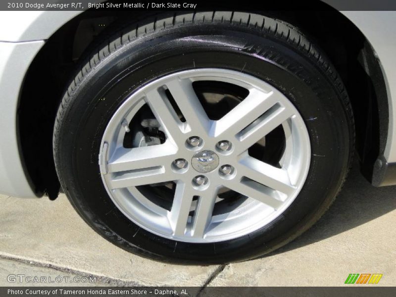 Bright Silver Metallic / Dark Slate Gray 2010 Dodge Avenger R/T