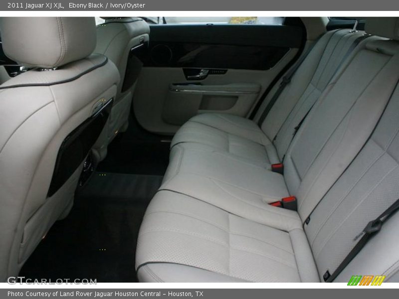 Ebony Black / Ivory/Oyster 2011 Jaguar XJ XJL