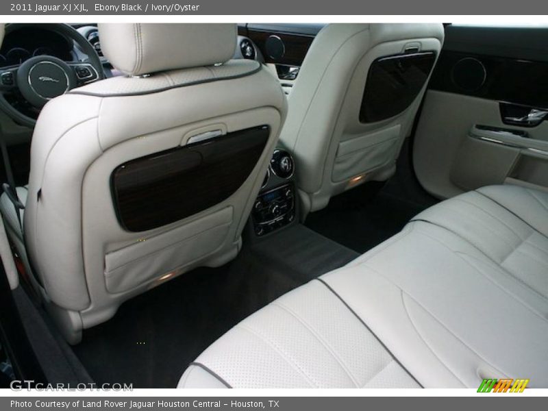 Ebony Black / Ivory/Oyster 2011 Jaguar XJ XJL