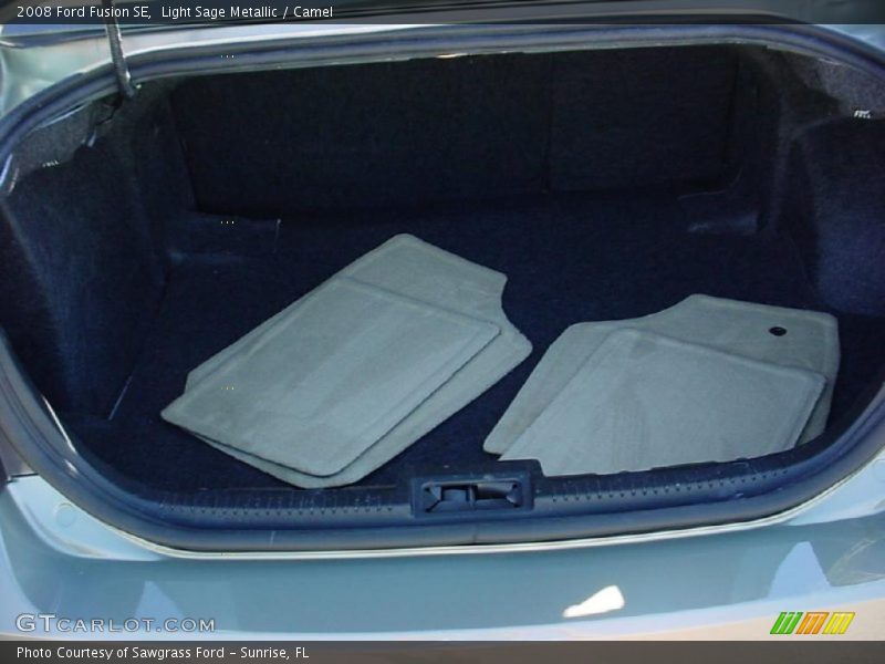Light Sage Metallic / Camel 2008 Ford Fusion SE